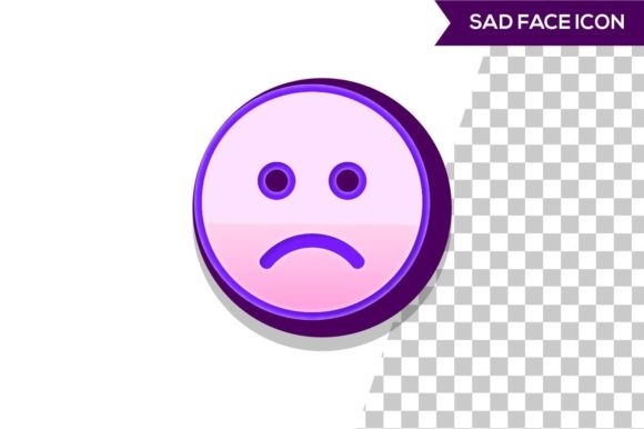 3D Sad Face Icon: Elevate Your Visual Communication