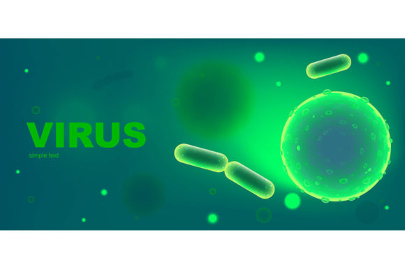 Elevating Scientific Communication with the Virus Realistic Vector Banner Template