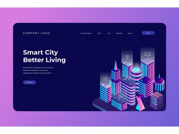 Isometric Landing Pages