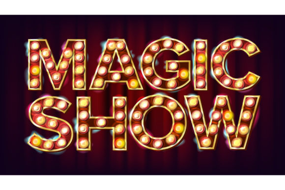Magic Show Banner Sign Vector for Arts: A Strategic Asset for Festival Design