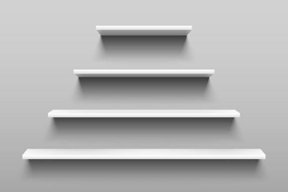 Simple Shelves on a White Wall: The Ultimate Guide to Minimalist Interior Design and 3D Visualization