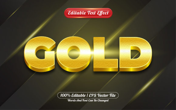 Unlocking Premium Design with Text Effect 3D Gold and Vector Excellence